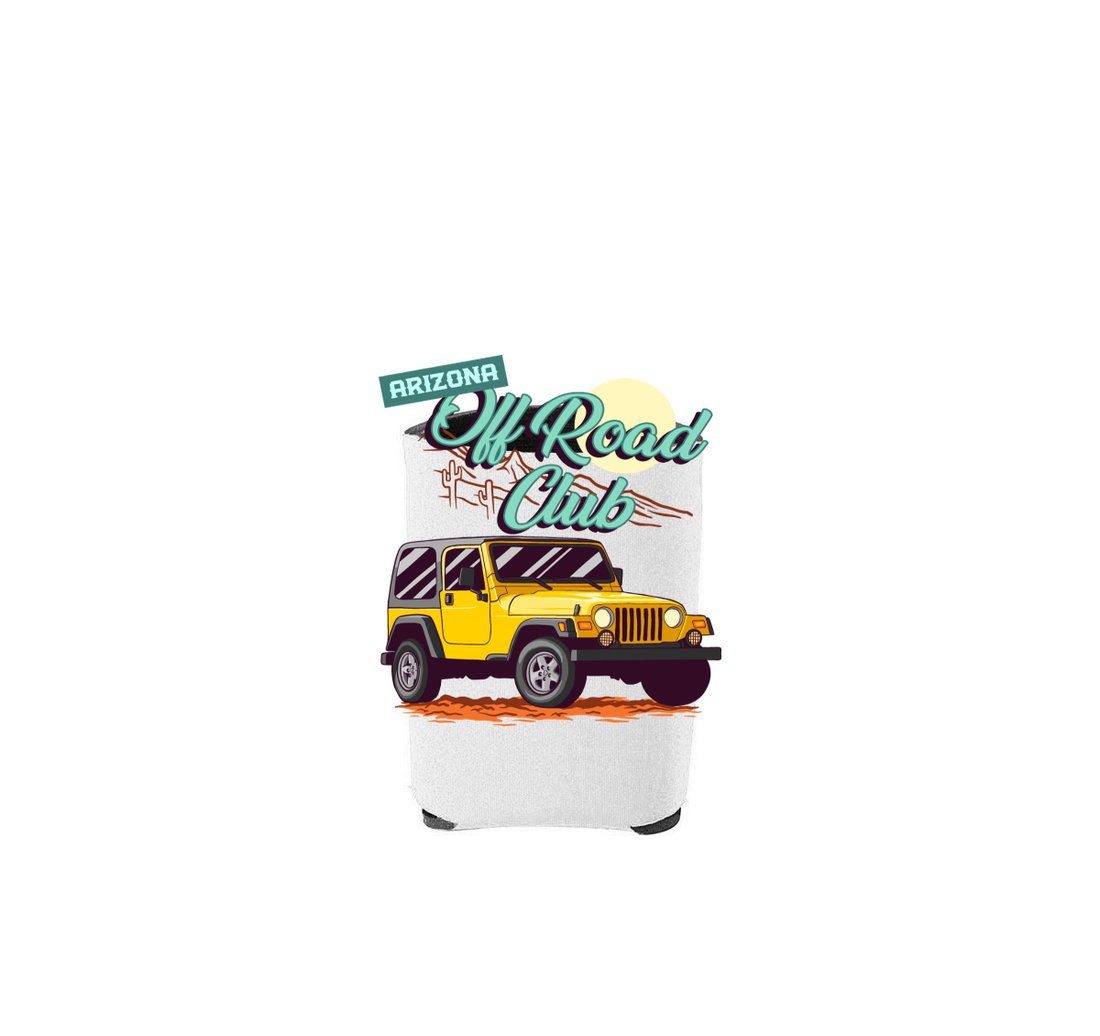 Off Road Can Cooler front view