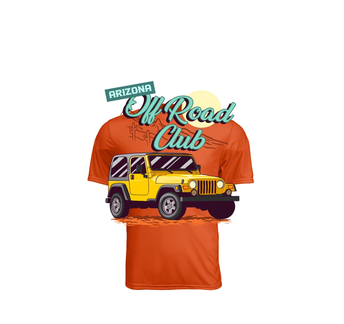 Off Road Sport Shirt front view