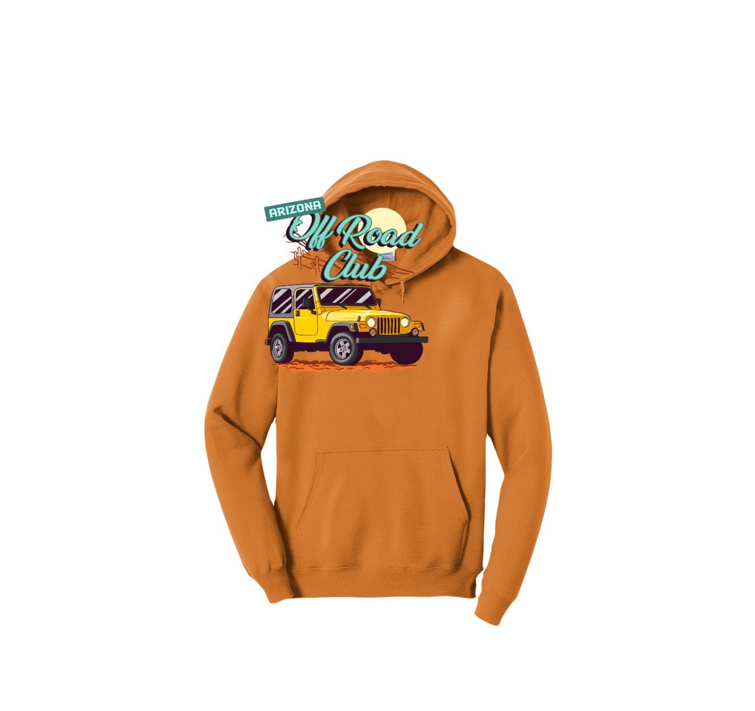Off Road Pullover Hoodie front view